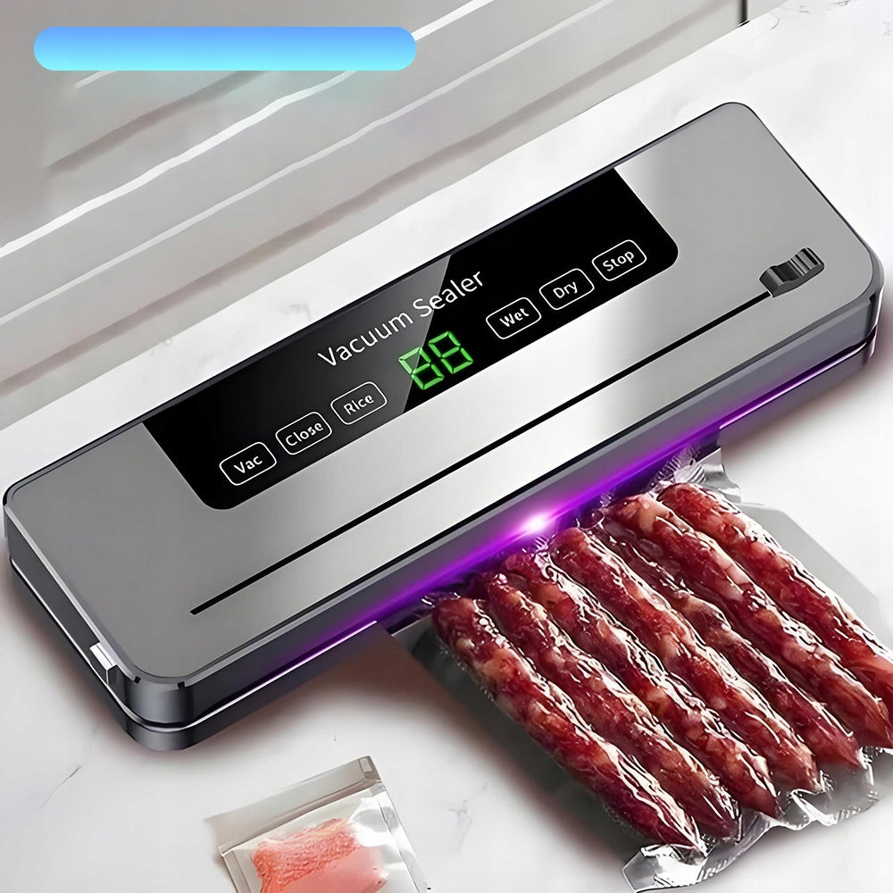 Vacuum Welding Machine Automatic Packing Machine for Food + 50 Rolls Bags Packaging status original