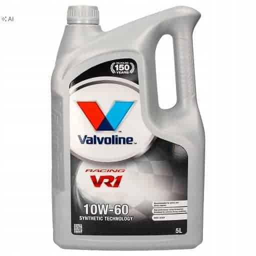Valvoline VR1 Racing 10W60 5L