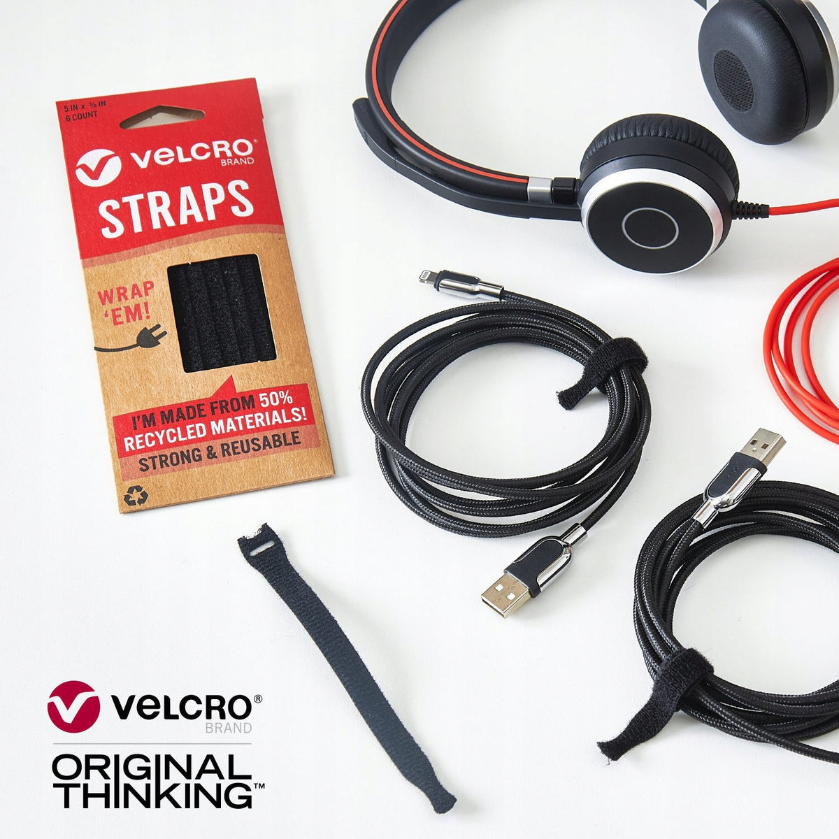 Velcro bands VELCRO reusable VELCRO Packaging status original