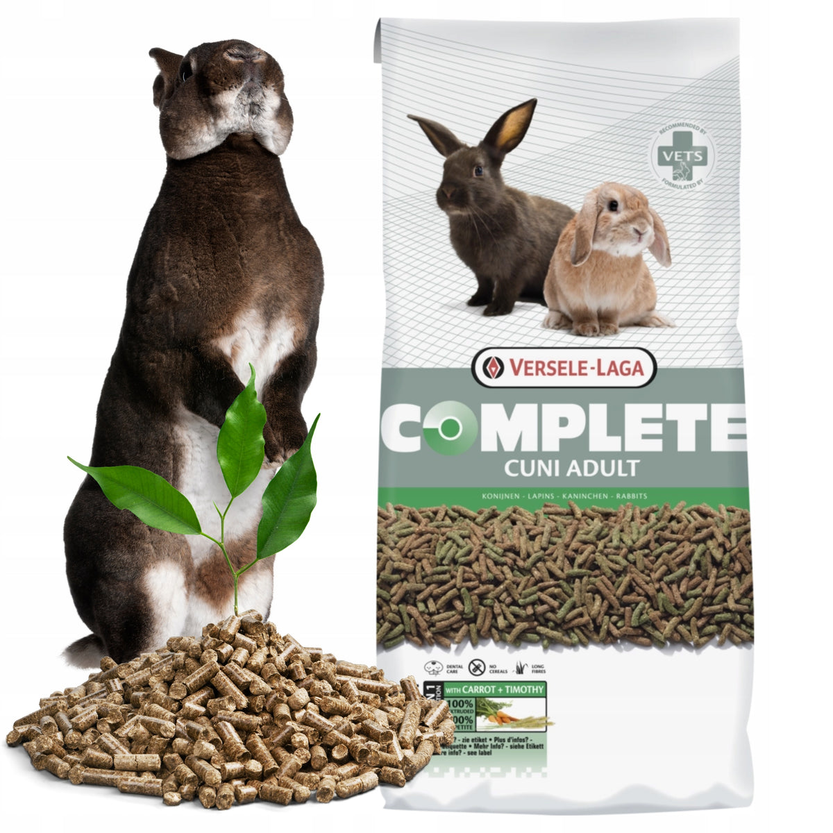 Versele Laga Cuni Adult Complete Rabbit Food Large Bag 8kg