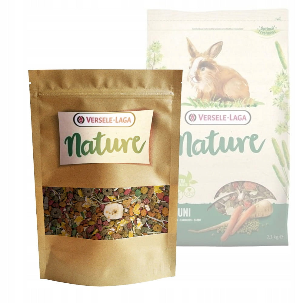 Versele-Laga Nature Cuni Rabbit Food 500g Grain Free Doypac Blend