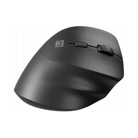 Vertical wireless mouse NATEC Crake 2 Black / BT 5.2 + 2.4GHz Packaging status original