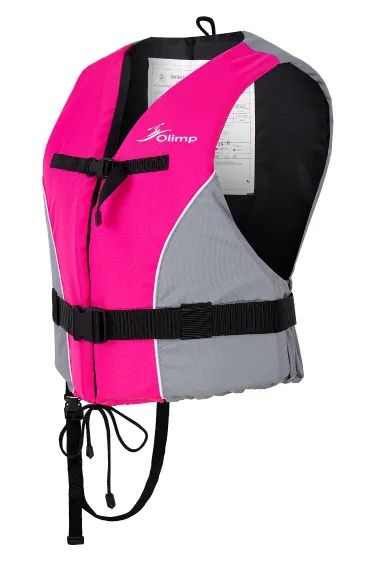 Vest OLIMP Safety grey pink Roz M