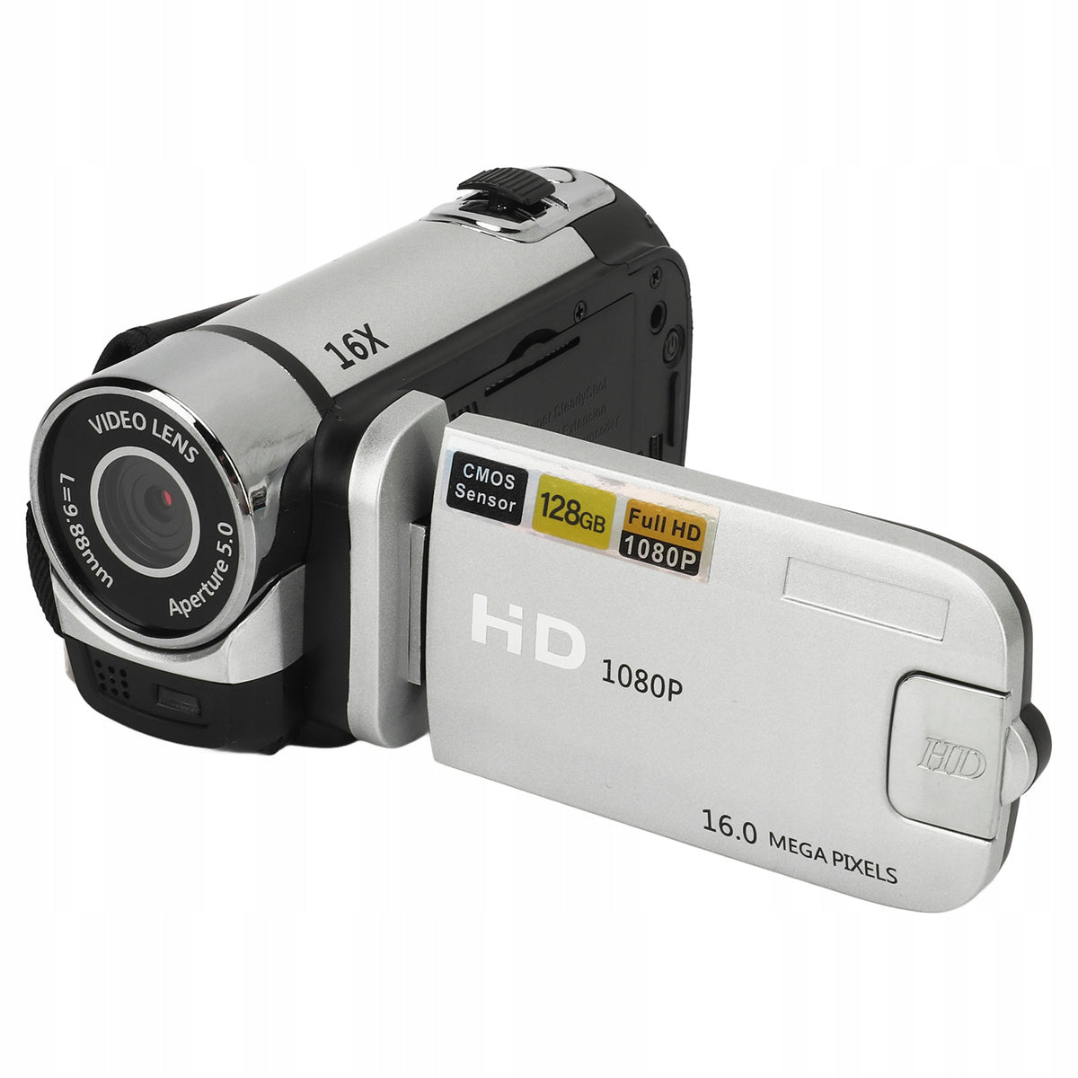 Video Camera, 16MP Digital Camera with 1/4 Inch Threaded Hole for Recording Brand no brand