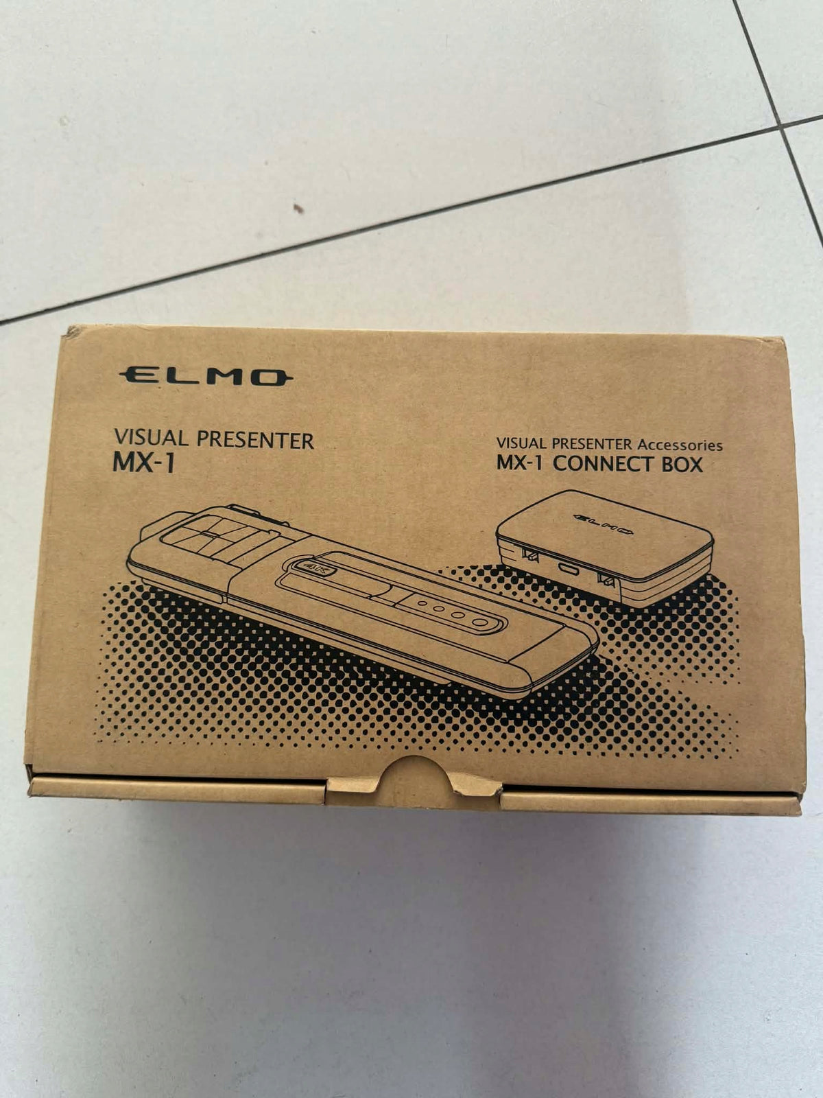 Visualizer ELMO MX-1 + MX-1 Connect BOX Packaging status original