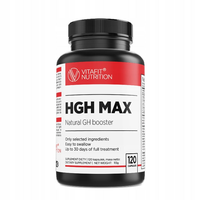 Vitafit | HGH MAX | Testosterone Booster | 120caps | Libido | Regeneration