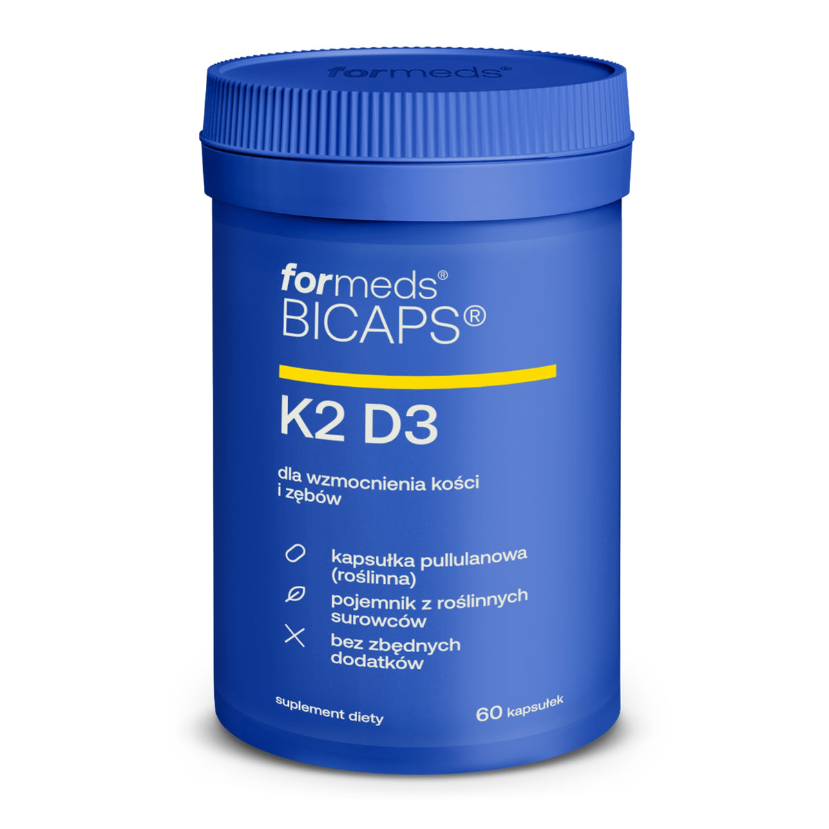 Vitamin K2 MK-7 + D3 BICAPS FORMEDS VITAMINS K2 D3 60K