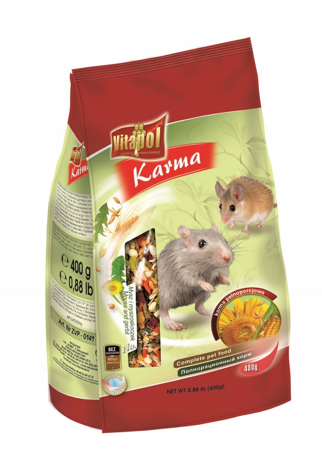 Vitapol Basic feed mouse bag 400g ZVP-0141