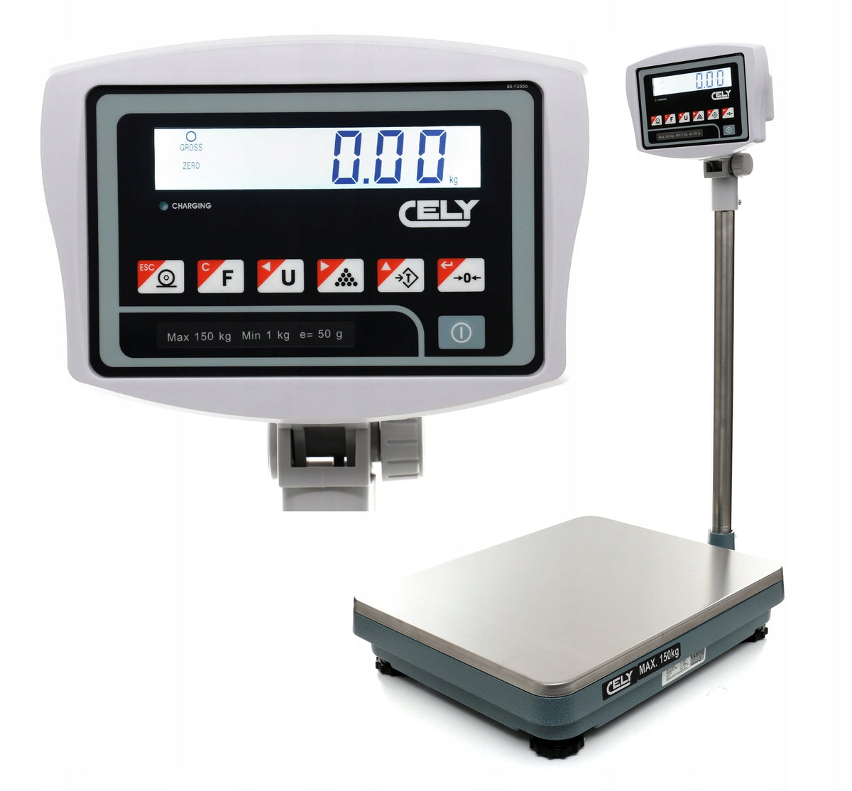 WAREHOUSE SCALE WITH APPROVAL 150KG LEGALIZATION