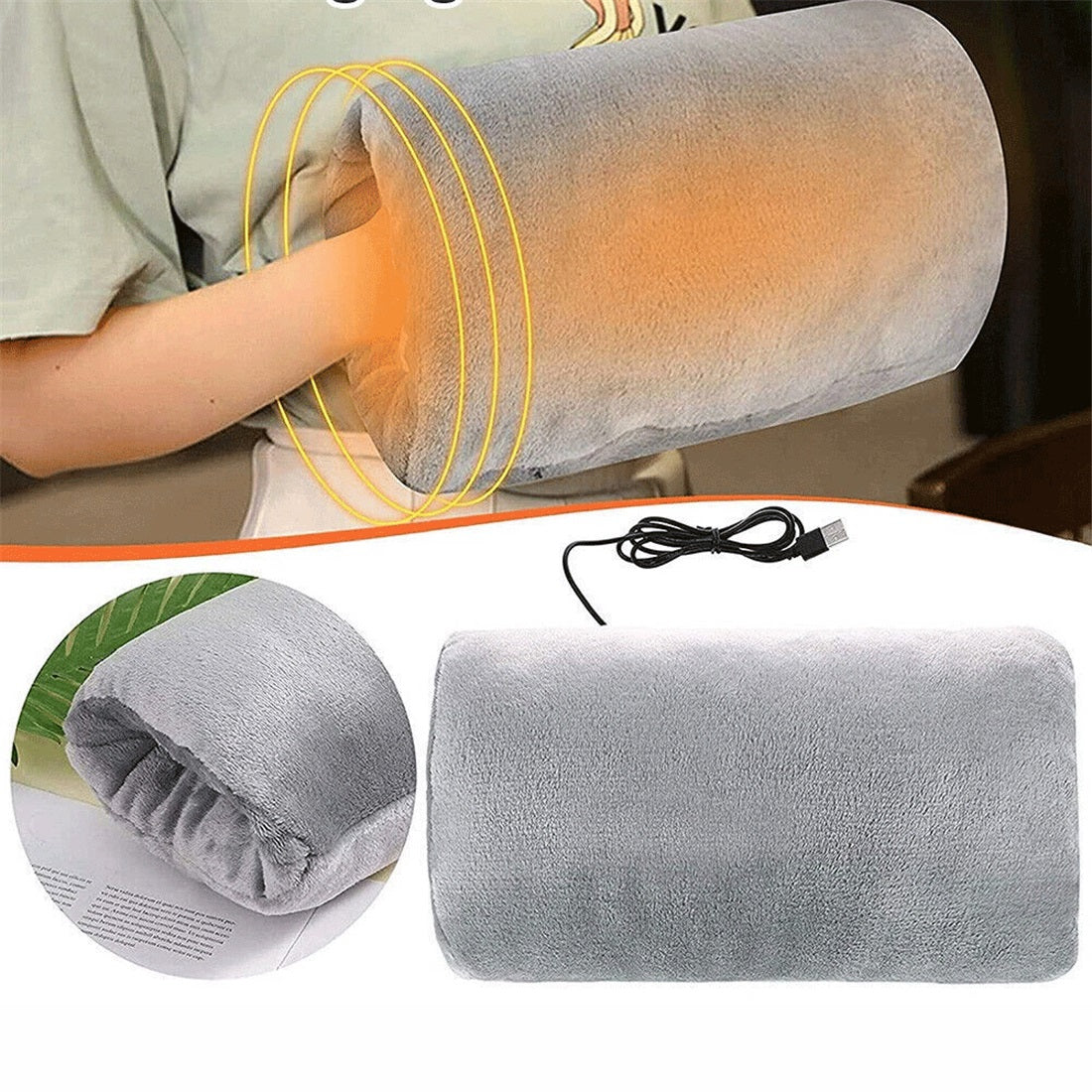 WARM USB 50°C VELVET HEATER FOR FRIENDS AND FAMILY Packaging status original