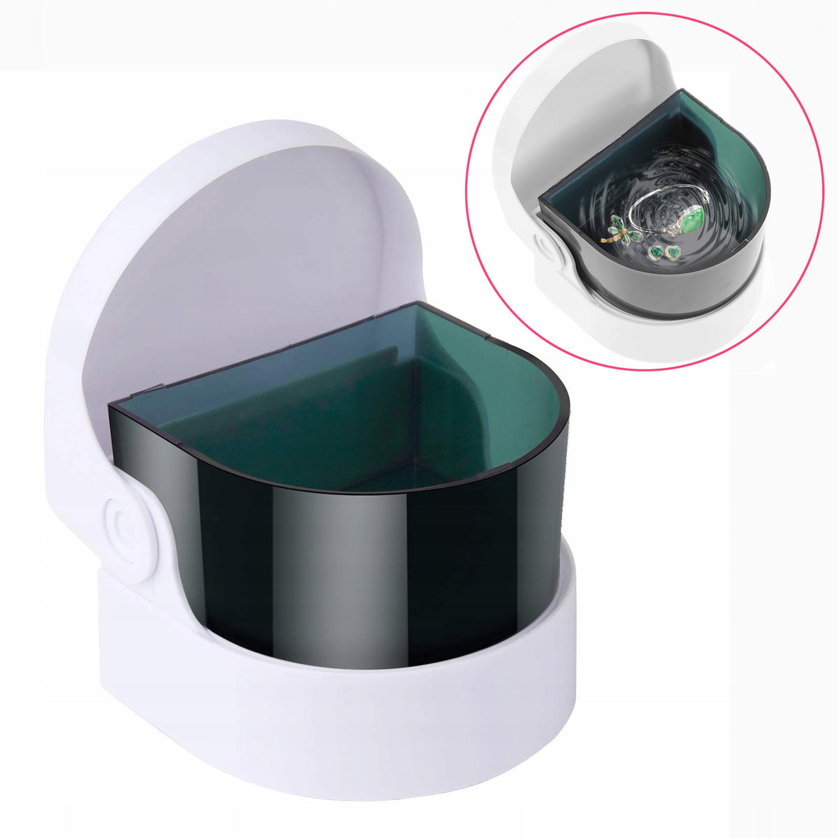 WASHER FOR WASHING DENTURES DEVICE FOR CLEANING DENTURES