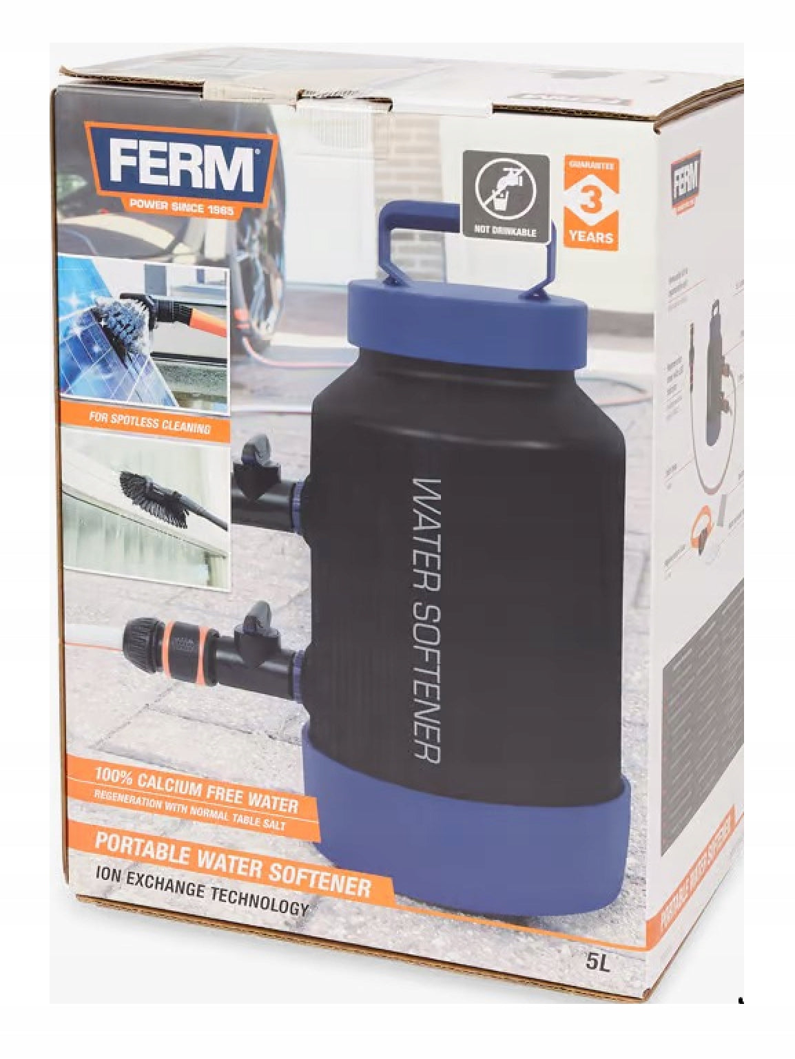 WATER SOFTENER FERM 5L WATER WITHOUT STONE AND LIME SET