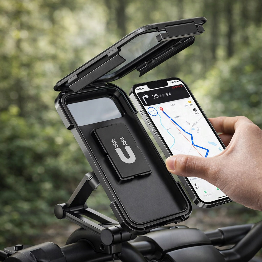 WATERPROOF MOTORCYCLE BIKE HOLDER FOR PHONE SCOOTER ADJUSTABLE Manufacturer code HYD02