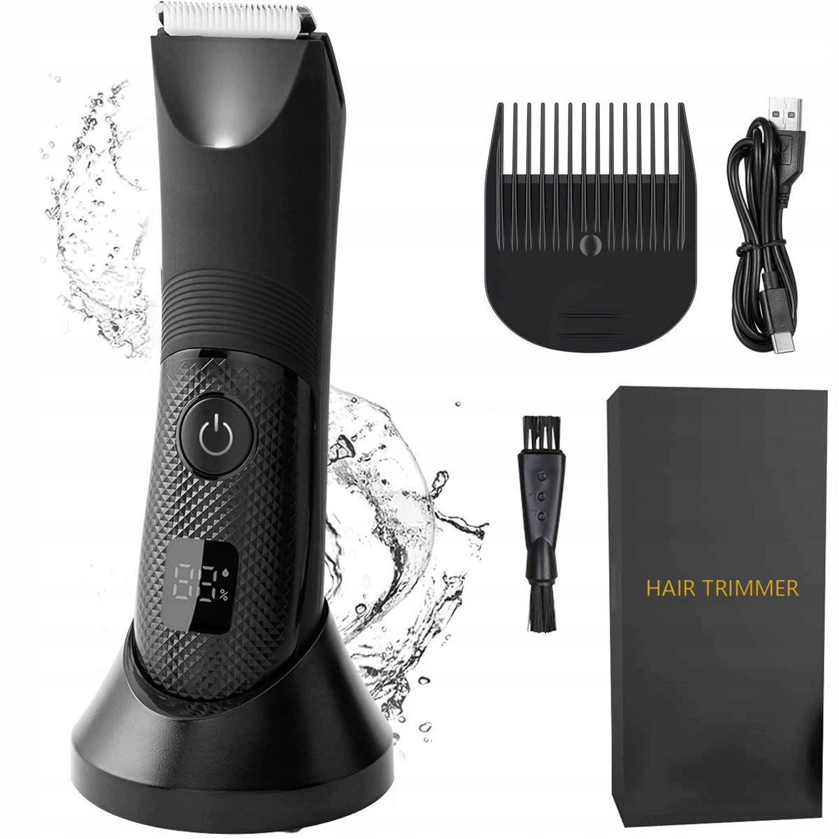 WATERPROOF SHAVER FACIAL BEARD RAZOR MALE FACIAL HAIR
