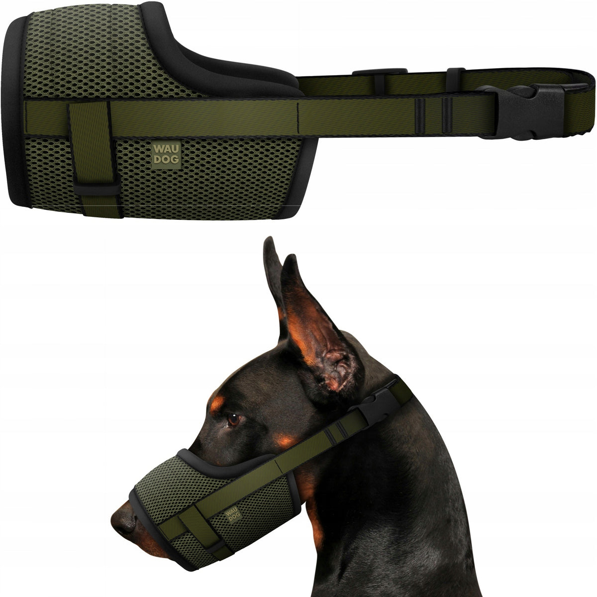 WAUDOG PRO Service Dog muzzle - comfortable and reliable, size S