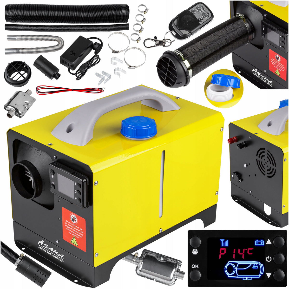 WEBASTO Bluetooth HEATER CAR BLOWER EFFICIENT 9 kw