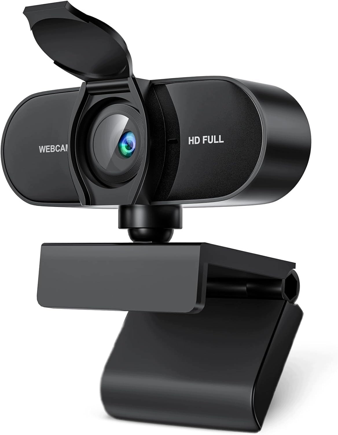 WEBCAM 1080P HD USB MICROPHONE PRIVACY COVER