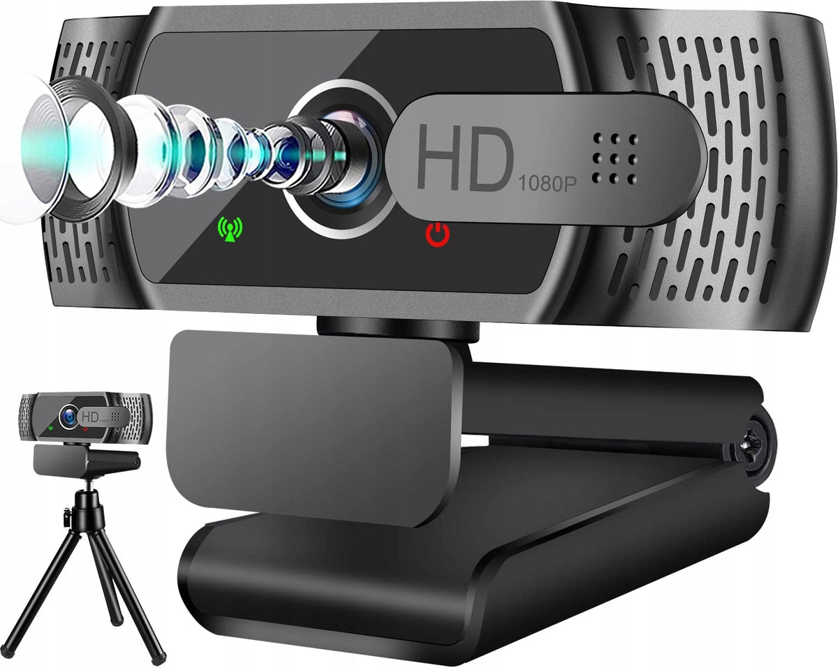 WEBCAM 1080P USB 2.0 + tripod