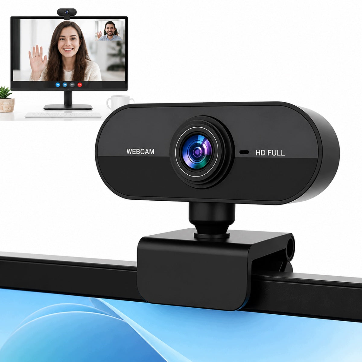 WEBCAM FULL HD 1080p ROTATION MICROPHONE