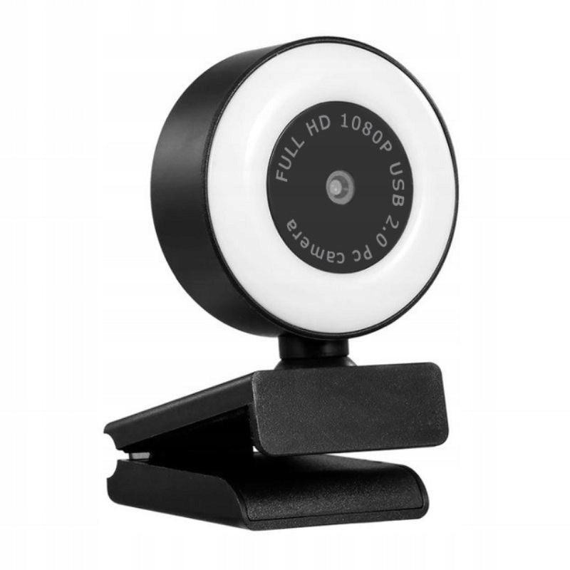 WEBCAM for video conferencing, remote work, tutoring + LED