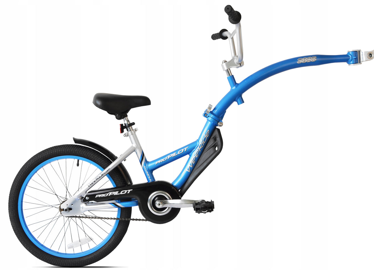WEERIDE KAZAM Baby Bike Attached Hol CO-PILOT PRO ALUMINIUM blue