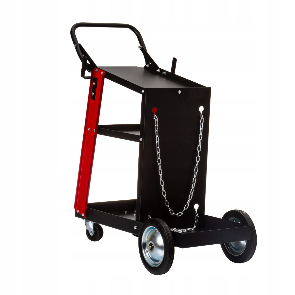 WELDING TROLLEY FOR WELDING MACHINES WITH SHELF SPACE FOR CYLINDER 3 SHELVES Packaging status original