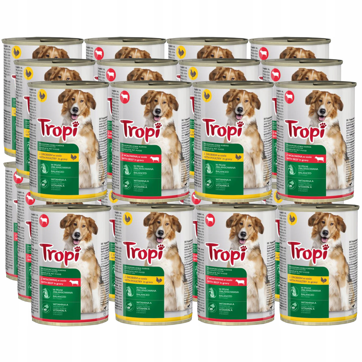 WET DOG FOOD CAN SET MIX OF FLAVORS