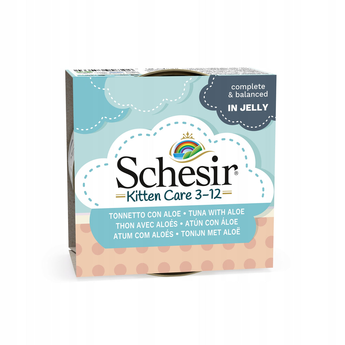 WET FOOD FOR KITTENS SCHESIR TUNA FOOD WITH ALOE 85g CAN Manufacturer code SR-0330