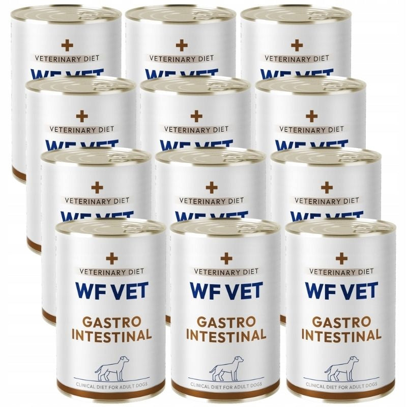 WF VET Gastrointestinal dog 12x400g - supports digestive system and digestion