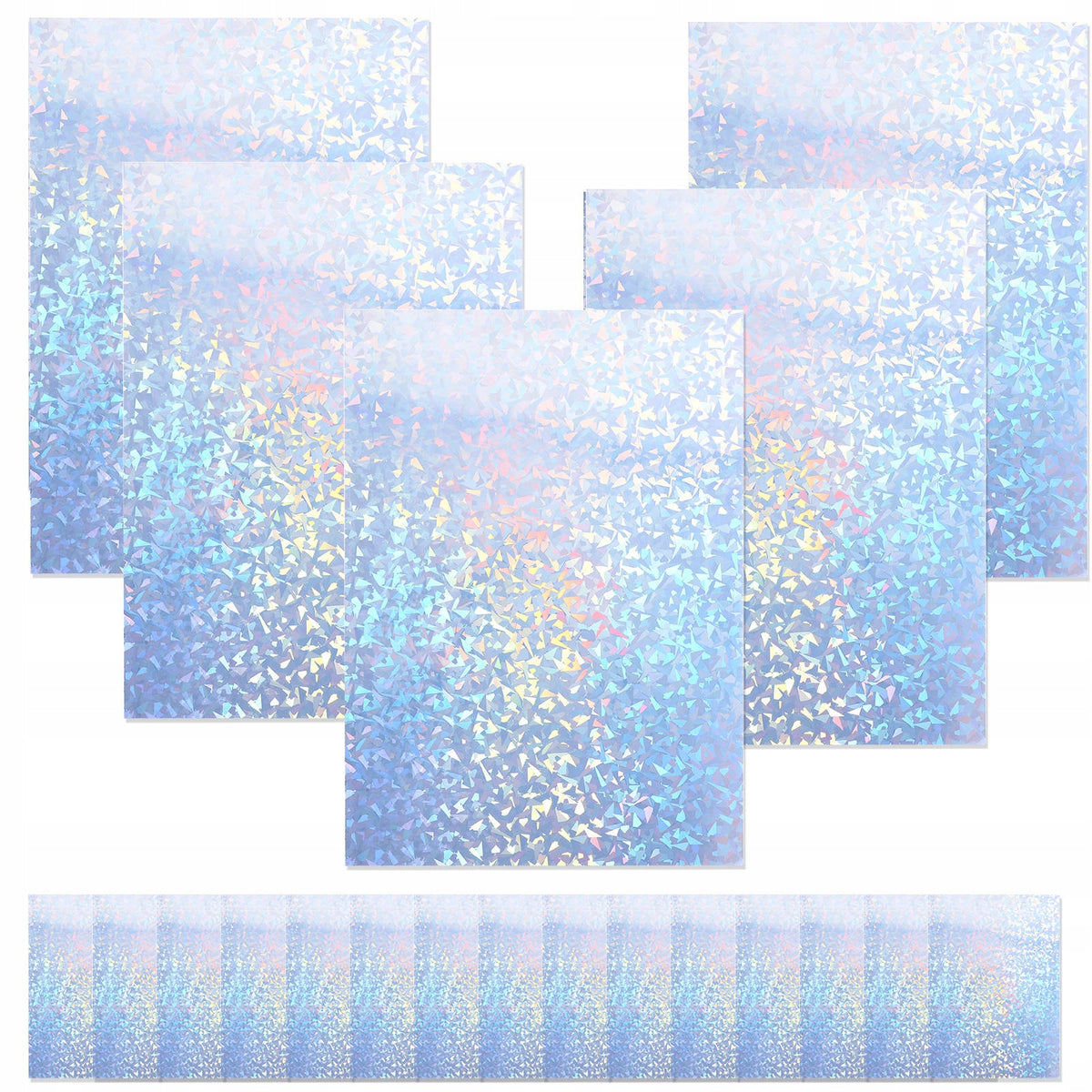 WIELOKOLOROWY PAPIER SAMOPRZYLEPNY HOLOGRAFICZNY DO DRUKAREK Manufacturer code 16743903