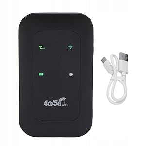WIFI 4G/5G MOBILE PORTABLE ROUTER 300MBPS 3200MAH SUPPORTS 10 devices