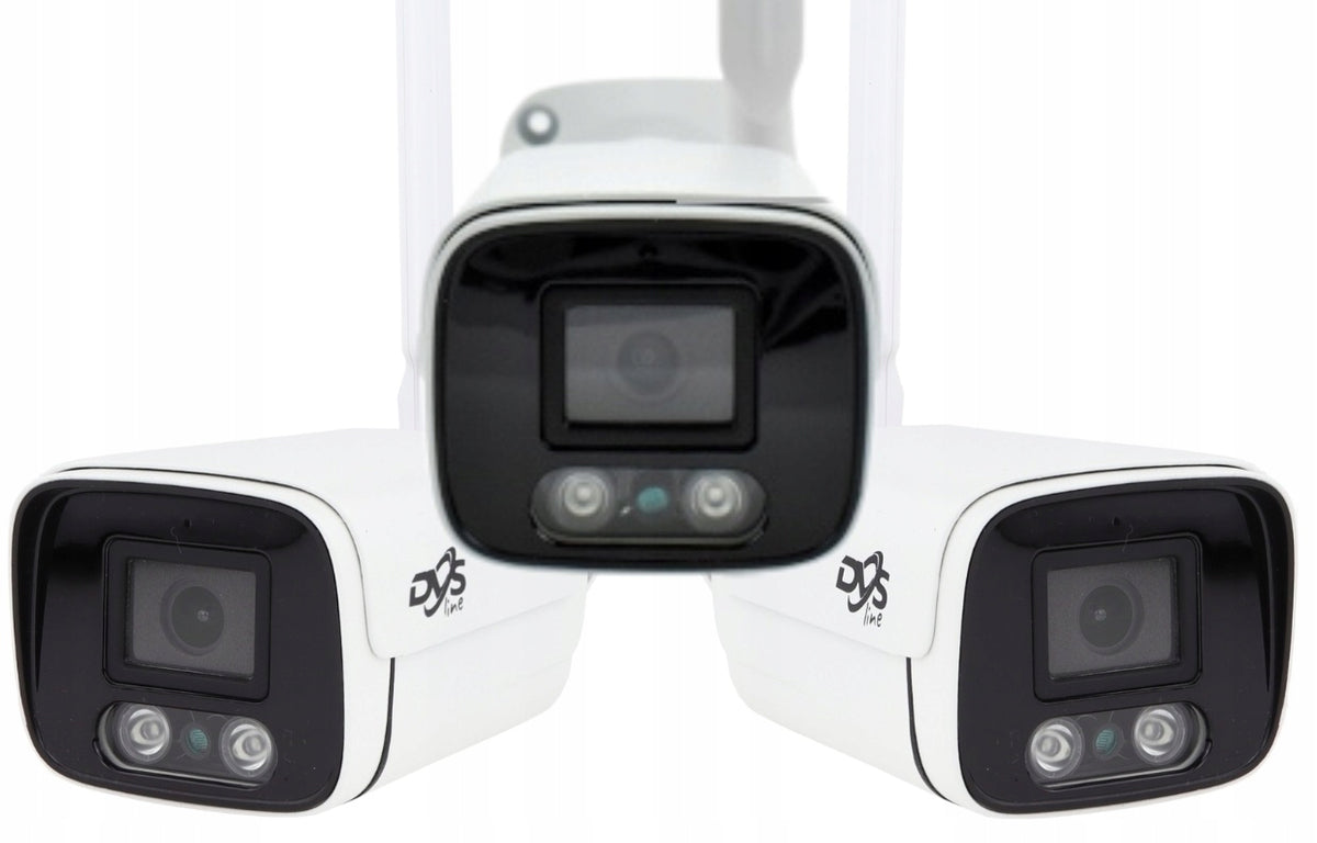 WIFI MONITORING 2x CAMERA 8MPX 4K RECORDER PREVIEW CAMHIPRO APP Packaging status original