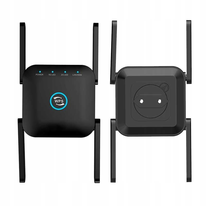 WIFI RANGE SIGNAL AMPLIFIER WIFI REPEATER 1200 mb/s 2,4GHZ 5Ghz Manufacturer code VA-1430294657