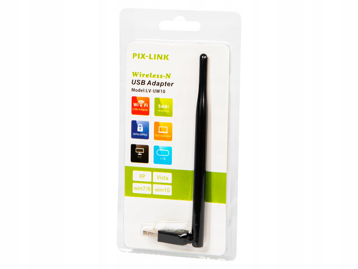 WIFI USB NETWORK CARD ADAPTER ANTENNA FOR DVB-T2 TUNER DECODER Packaging status original