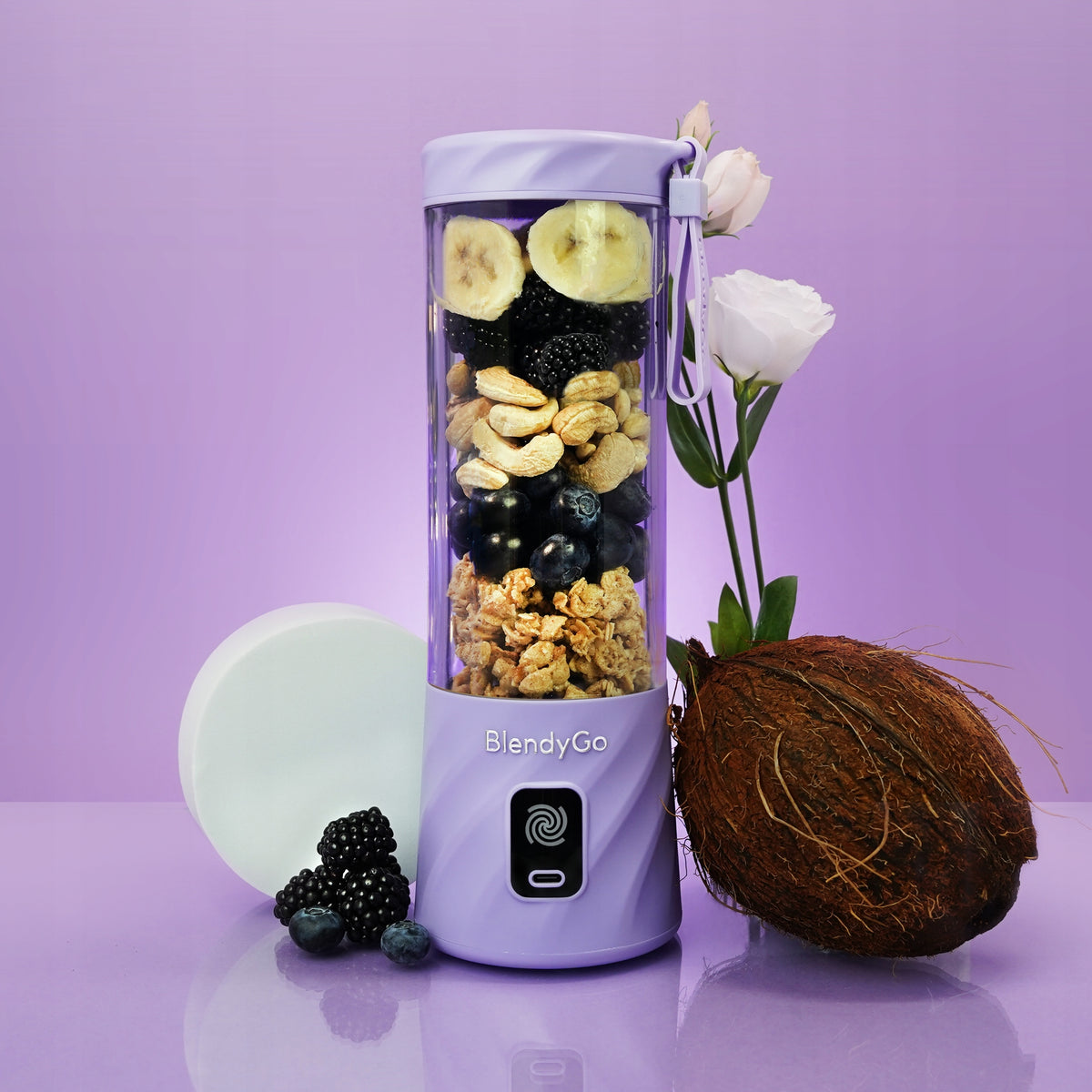 WIRELESS BLENDER BlendyGo 3 PORTABLE 250W + OSHEE TABS Packaging status original