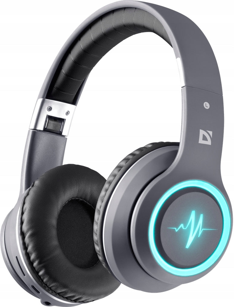 WIRELESS BLUETOOTH HEADPHONES WITH MP3 MICROPHONE BACKLIT LED BEAUTIFUL Packaging status original