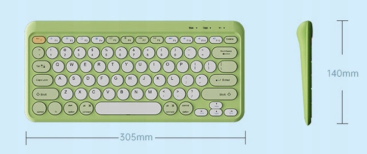 WIRELESS BLUETOOTH KEYBOARD MAC WINDOWS iOS PURPLE Manufacturer code BK3005 FIOLET