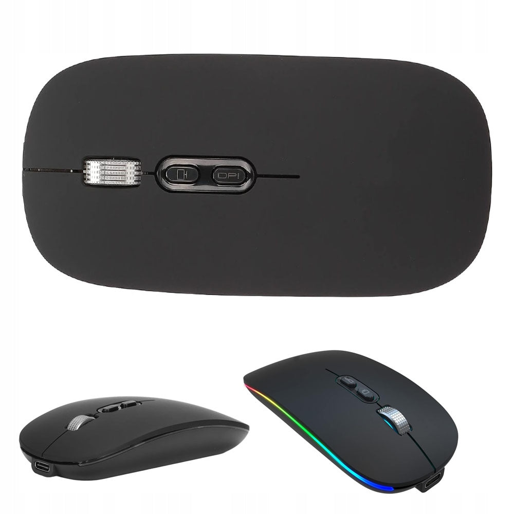 WIRELESS BLUETOOTH MOUSE QUIET BLACK 2.4G