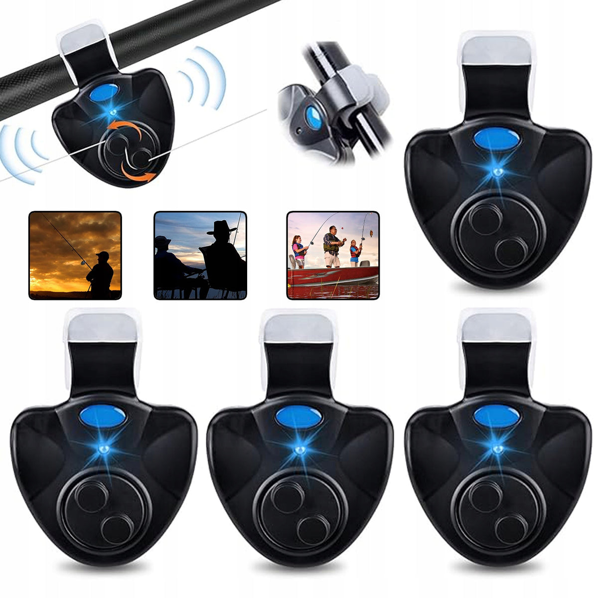WIRELESS FISHING ALARM KIT, FISHING BITE ALARM