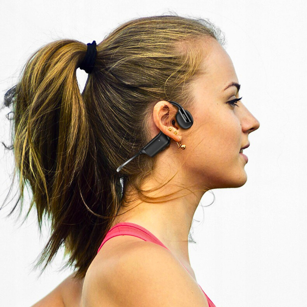 WIRELESS HEADPHONES BONE CONDUCTION BLUETOOTH SPORTS Hearing s23 Packaging status original