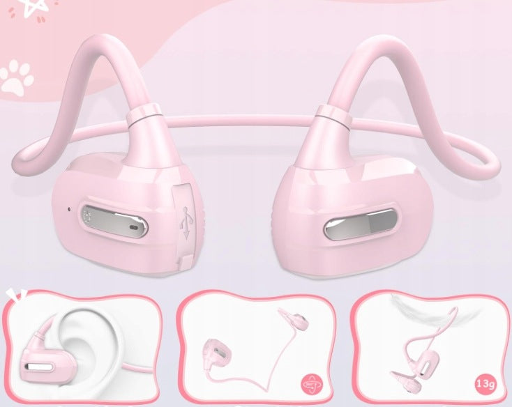 WIRELESS HEADPHONES FOR CHILDREN G03 PINK BLUETOOTH ULTRALIGHT Manufacturer code 5908124305405