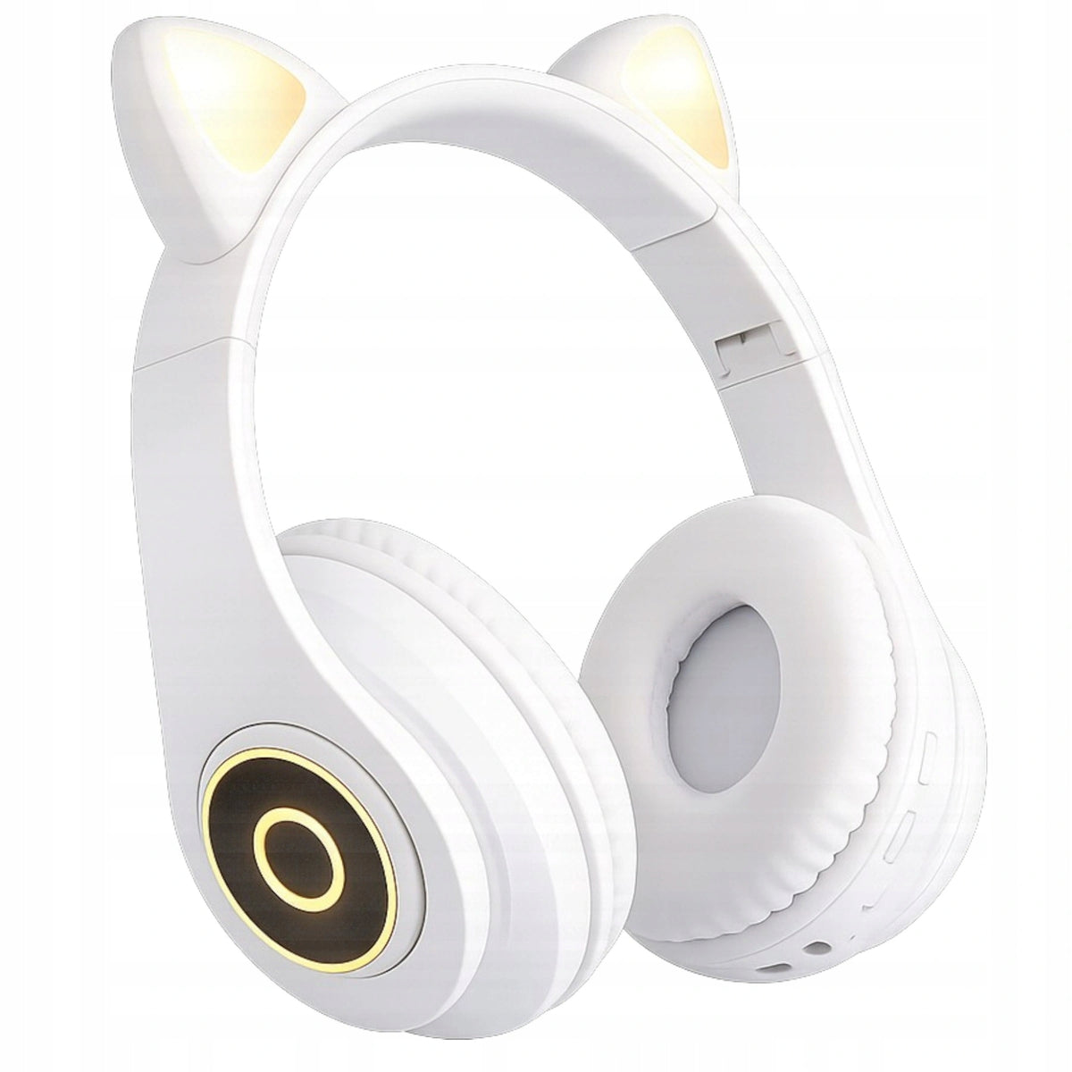 WIRELESS HEADPHONES FOR CHILDREN WITH MICROPHONE CAT EARS LED ON-EAR B39 Packaging status original