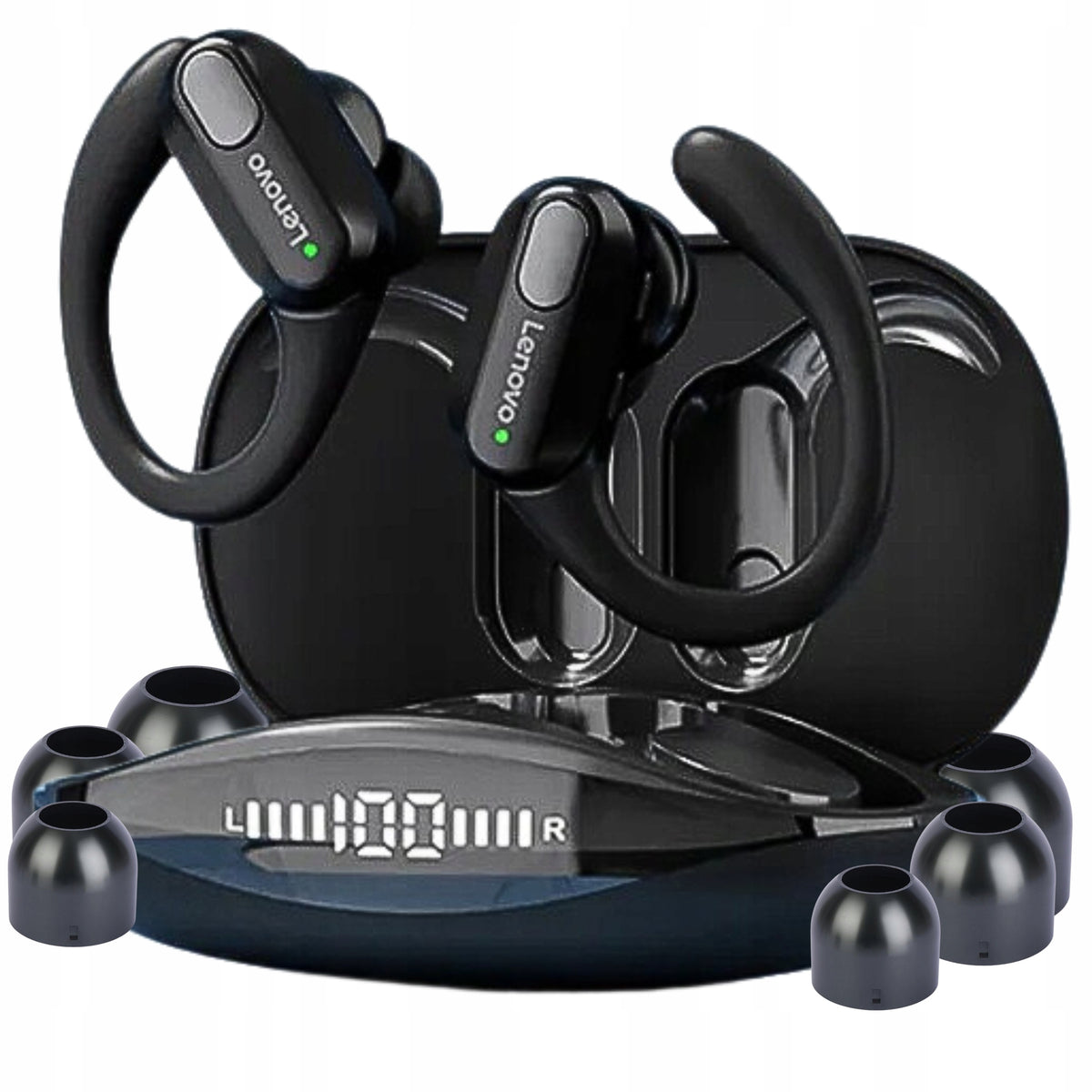 WIRELESS HEADPHONES LENOVO XT80 WATERPROOF IPX7 GAMING SPORTS BT