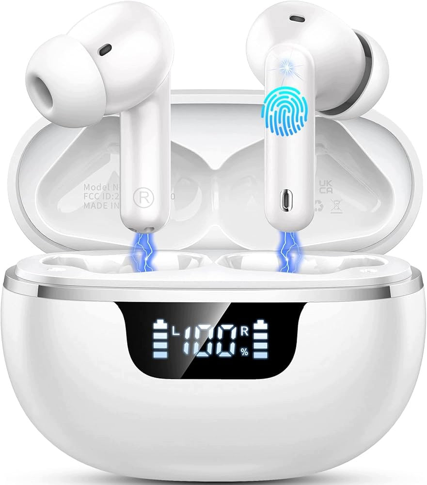 WIRELESS HEADPHONES W90 WHITE