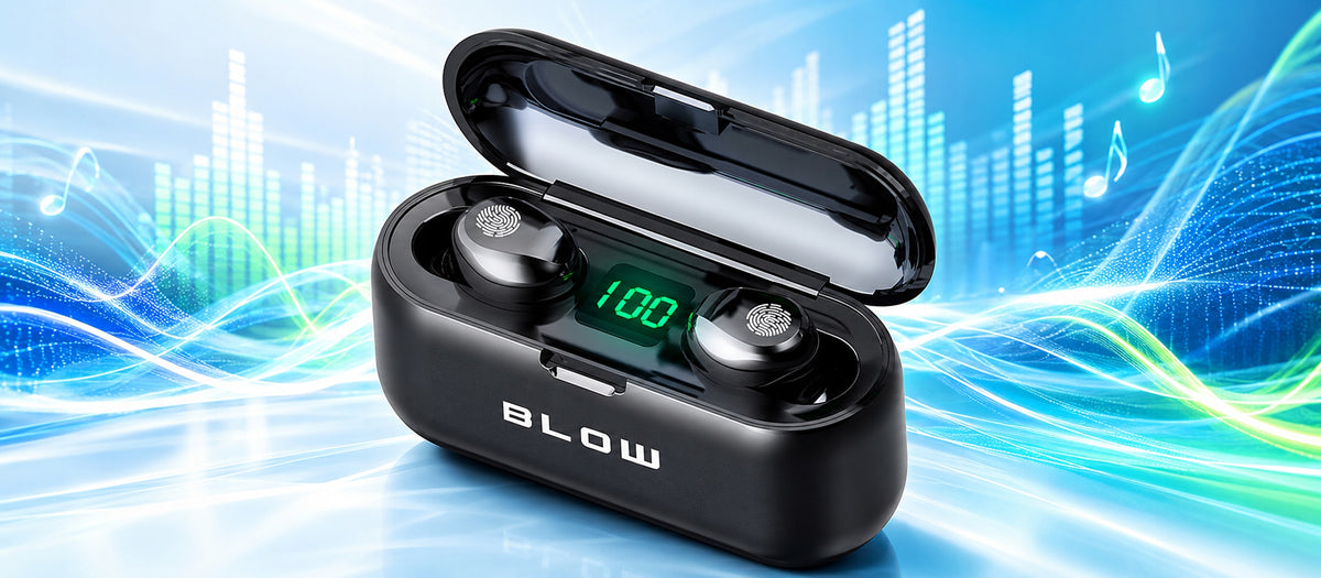 WIRELESS IN-EAR HEADPHONES BLUETOOTH 5.1 POWERBANK CASE MICROPHONE Packaging status original