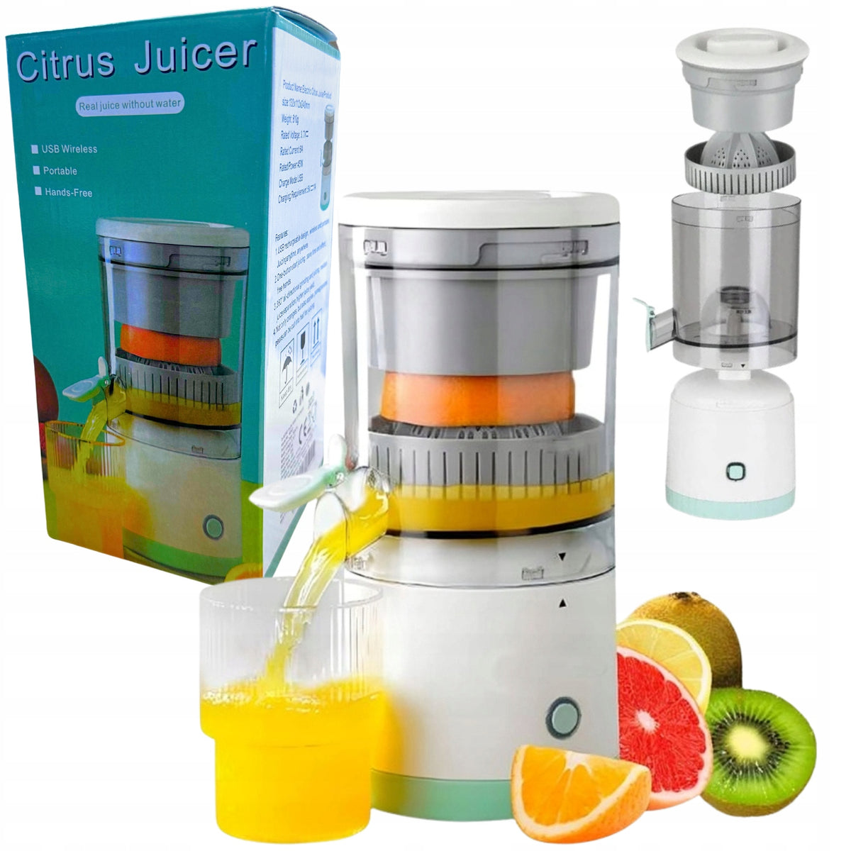 WIRELESS JUICER ELECTRIC CITRUS JUICER ROTARY