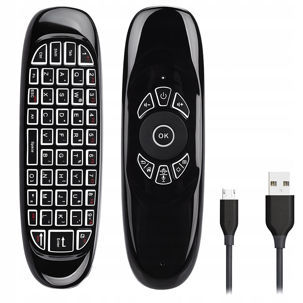 WIRELESS KEYBOARD REMOTE CONTROL SMART TV AIR MOUSE SPATIAL REMOTE CONTROL