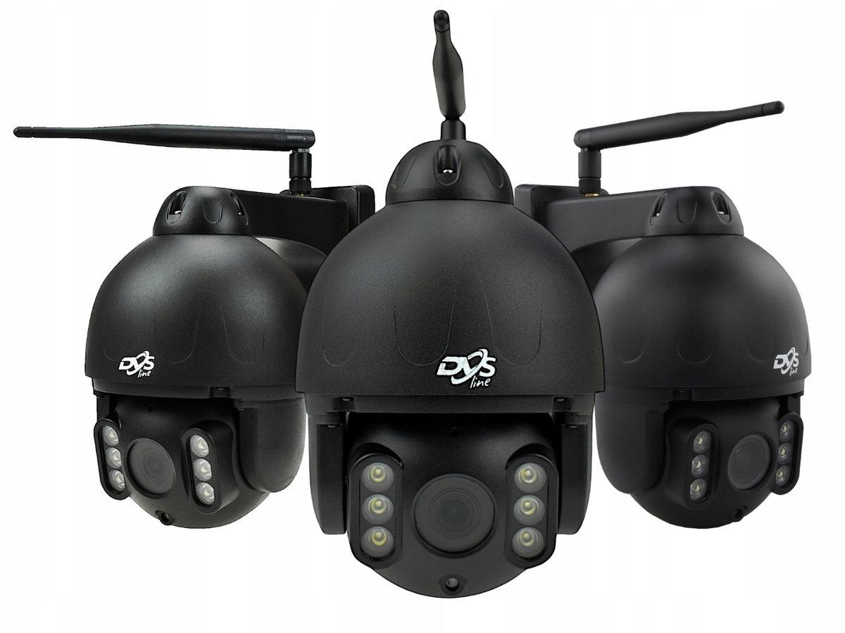 WIRELESS KIT 2 WIFI ROTARY CAMERAS 5 Mpx CAMHIPRO MONITORING Packaging status original