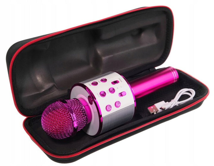 WIRELESS MICROPHONE FOR CHILDREN KARAOKE SPEAKERS BLUETOOTH PLAYER Manufacturer code WS858+ST11