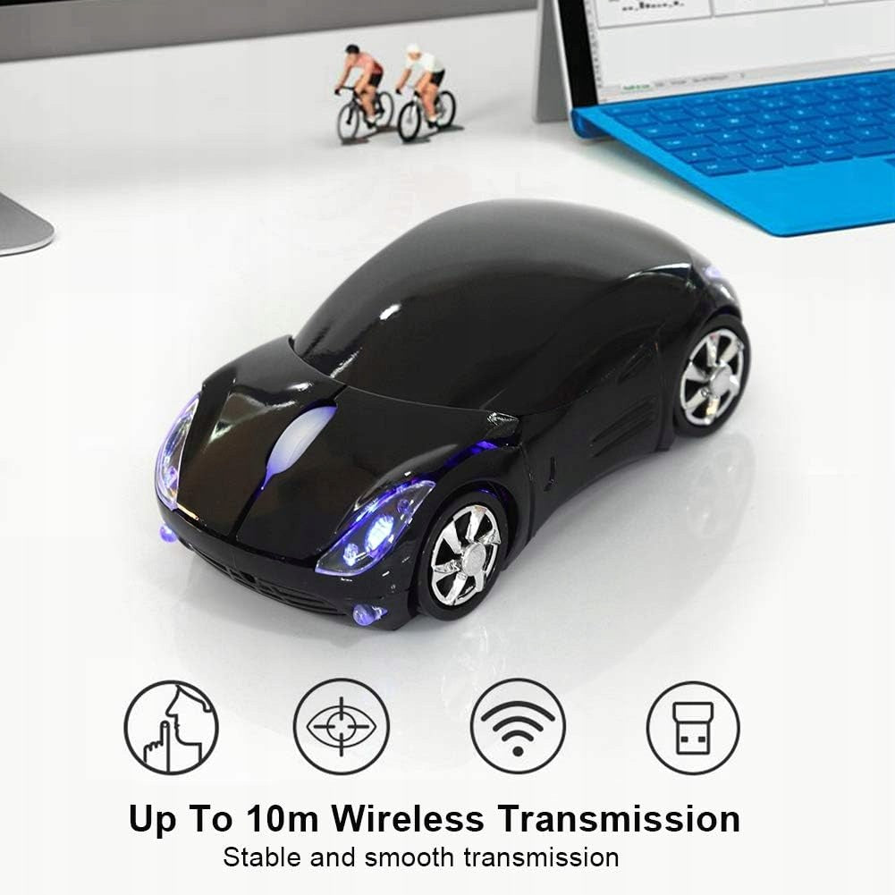 WIRELESS MOUSE 2.4GHZ 1600 DPI RACING CAR OPTICAL USB Manufacturer no brand